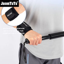 Load image into Gallery viewer, JASONTUTU 1PCS Adjustable weightlifting wristband Support Fitness Bandage Wrist Support Protective gear wrist band Tennis Brace
