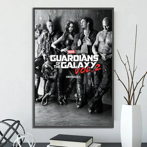 Marvel Movie Poster – Self-Adhesive Wall Mural / Wallpaper