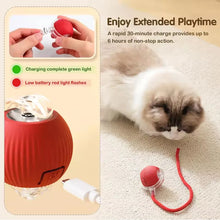 Load image into Gallery viewer, Cat toys cat smart cat balls to help relieve boredom kitten avoid toys pet electric rolling ball artifact