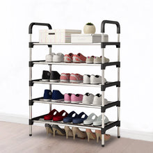 Load image into Gallery viewer, Multi-layer simple shoe rack entrance door storage rack household shoe rack can be stacked to save space shoe rack