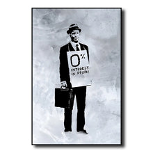 Load image into Gallery viewer, Banksy Street Graffiti Decorative Canvas Painting Art Poster Abstract Figure Mural Room Wall Decoration Prints