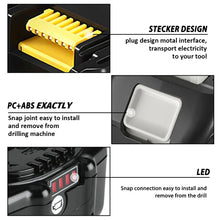 Load image into Gallery viewer, 2Pack 8.0Ah 18V Li-ion Battery for Makita BL1830 BL1840 BL1850 BL1860 + DC18RC Charger