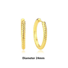 Load image into Gallery viewer, Original 925 Sterling Silver Earrings 2025 Stud Hoop Crystal Earings For Women Rose Gold Crown Heart Infinity Bee Earing Jewelry