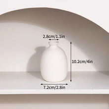 Load image into Gallery viewer, White Ceramic Vases Nordic Decorative Vasen Ornaments Home Living Room Decor Flower Arrangements Sketching Props Desktop Decor