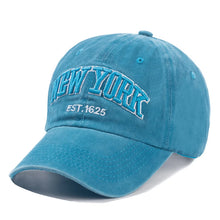 Load image into Gallery viewer, 2024 New York Washed Cotton Cap For Men Women Gorras Snapback Caps Baseball Caps Sun protection Casquette Dad Hat Outdoors Cap