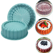 Load image into Gallery viewer, Silicone Cake Pan Round DIY Baking Mold High Temp Resistant Kitchen Baking Tool