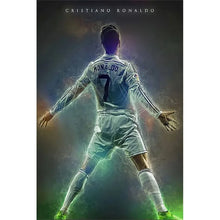 Load image into Gallery viewer, Messi &amp; Ronaldo Canvas Art – Football Star Wall Decor, Home Decoration Gift