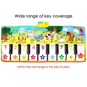 Giant Music Play Mat! Piano, Sounds, Learning Fun