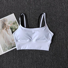 Load image into Gallery viewer, Women Breathable Sports Bra Shockproof Fitness Tops Push Up Gym Crop Top Brassiere Sport Bras Gym Workout Top Seamless Yoga Bra