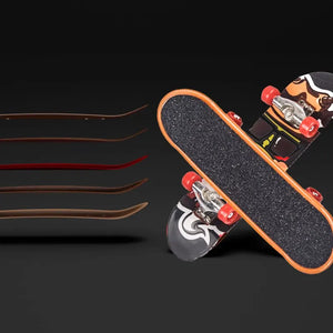 5Pcs Alloy Finger Skateboards Pressure Relief Venting Fingertip Toys