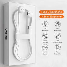 Load image into Gallery viewer, Original Type C Wired Headphone For Xiaomi Mi 14 13 12 Pro Ultra Lite 3.5MM Earphone Redmi Poco Huawei Samsung Earbuds Headset