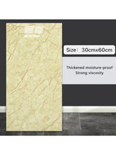 Load image into Gallery viewer, 10Pcs Self-adhesive Marble Tiles Sticker Waterproof 30cmx60cm Tiles Floor Stickers PVC Tile  Kitchen Bathroom Wall Sticker