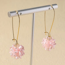 Load image into Gallery viewer, 2PC Women's Fashion Trend DIY Pearl Petal Ball Earrings Outdoor Travel Carnival Banquet Party Holiday Dressing Gifts
