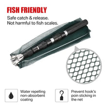 Load image into Gallery viewer, 130CM Aluminum Alloy Fishing Net Telescoping Foldable Landing Net Retractable Pole for Carp Fishing Tackle Catching Releasing