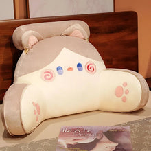 Load image into Gallery viewer, 2025 Cartoon Bedside Cushion Sofa Backrest Detachable Washable Lumbar Support Neck Pillow for Dorm Chair Bed decoration maison
