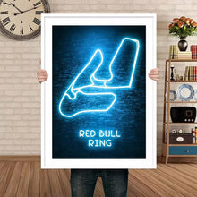 Load image into Gallery viewer, Neon F1 Race Track Poster - Canvas Wall Art for Home Decoration
