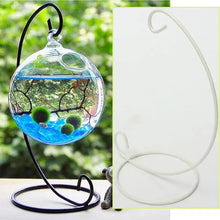 Load image into Gallery viewer, Household Hot Sale 23CM Iron Holder Hanging Candlestick Glass Ball Basket Light Lantern Stand Small Objects Decoration