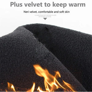 Winter Fleece Gloves - Touchscreen, Windproof for Cycling & Outdoor Sports