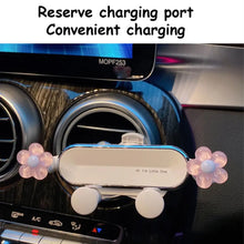 Load image into Gallery viewer, Cute Cartoon Rabbit Car Air Outlet Phone Holder Navigation Bracket Stand