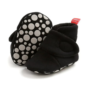 Meckior Baby Shoes: Warm Anti-slip Booties for Toddler First Walkers