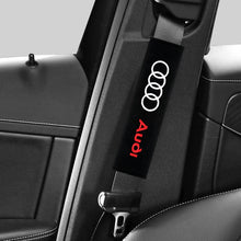 Load image into Gallery viewer, 2PCS Suede Seatbelt Shoulder Pads for Audi A3 A4 A6 A8 Q3 Q5 Q7 B6 B7 B8 B9