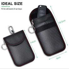 Load image into Gallery viewer, Anti Theft Faraday Box with Bag for Key Fob Cage RFID Faraday Key Fob Protector Radiation-proof Mobile Phone Box Car Keyless