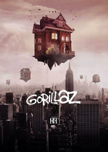 Load image into Gallery viewer, Virtual Anime Rock Band Gorillaz Poster Modern Music Album Cover Canvas Painting Wall Art for Club Living Room Home Decor Mural