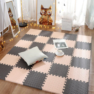 8-16pcs Baby Puzzle Floor Mat, EVA Foam Play Mat for Kids, Educational Carpet 30x1cm