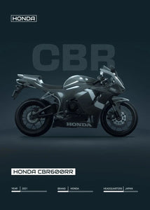 Motorcycle Bike Art Poster Canvas Painting – S1000RR / Ducati Streetfighter V4 / YZR M1