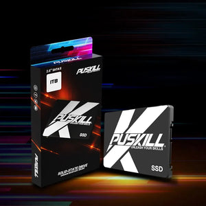 PUSKILL SSD 1TB-256GB (SATA3, 2.5", Laptop/Desktop)