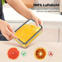 Load image into Gallery viewer, 4 Piece Food Storage Containers Set with Easy Snap Lids (4 Lids + 4 Containers) - Airtight Plastic Containers for Pantry