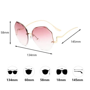 2023 Retro Gradient Sunglasses - Stylish Unisex Summer Eyewear