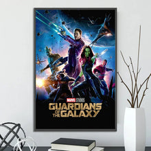 Load image into Gallery viewer, Marvel Movie Poster – Self-Adhesive Wall Mural / Wallpaper