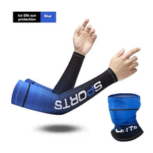 Load image into Gallery viewer, Summer Ice Silk Gloves Cycling Driving UV Protection Sleeves Lightweight Arm Cover