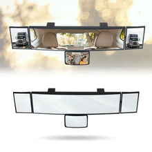 Load image into Gallery viewer, Adjustable Wide-view Rearview Mirror In The Car Wide Angle Panoramic Assisting Interior Clip On Convex Rear View Mirror For Car