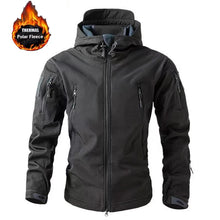 Load image into Gallery viewer, Men&#39;s Winter Fleece Jacket Tactical Waterproof Outdoor Hiking Fishing Hunting Coats M-5XL