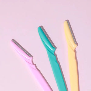 New Safe Eyebrow Scraper Knife - Perfect for Female Novice, Student, Girl Grooming