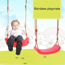 Load image into Gallery viewer, Rainbow Swing Set! Comfy Seat, Grows with Child (Indoor/Outdoor)