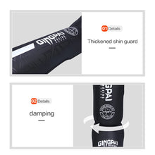 Load image into Gallery viewer, High-Quality PU Leather Boxing Shin Guards Ankle Support Protector MMA Muay Thai Training Leg Warmers Light Kicking Shin Pads