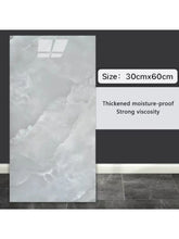 Load image into Gallery viewer, 10Pcs Self-adhesive Marble Tiles Sticker Waterproof 30cmx60cm Tiles Floor Stickers PVC Tile  Kitchen Bathroom Wall Sticker