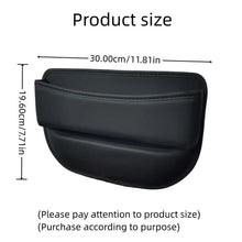 Load image into Gallery viewer, Car Seat Gap Organizer Universal PU Leather Console Side Pocket Auto Crevice Filler Storage Box Interior Accessories