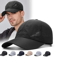 Load image into Gallery viewer, Quick Dry Outdoor Sports Cap: Adjustable Unisex Baseball Hat for Summer