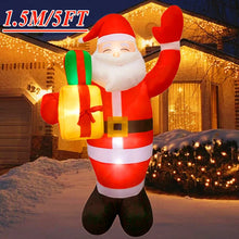Load image into Gallery viewer, Christmas Inflatable Decoration Toy Built-in LED Lights Inflatable Model Ornament Xmas Party New Year Garden Indoor Outdoor Deco