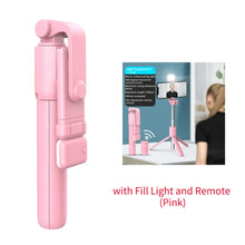 Load image into Gallery viewer, New Bluetooth Selfie Stick Mobile Phone Holder Retractable Portable Multifunct-ional Mini Tripod with Wireless Remote Shutter