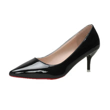 Load image into Gallery viewer, Sexy Red Bottom Women High Heels Classic Ladies Pumps Autumn Leather Dress Heel Shoes for Women Banquet Wedding High Heels