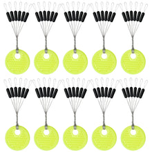 Load image into Gallery viewer, 60pcs 10 Group Set Rubber Space Beans Stopper for Fishing Bait Fish Float Tools