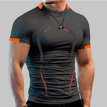 Load image into Gallery viewer, Men&#39;s Compression Shirt - Superhero Fitness Tee for Gym and Running