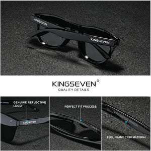 Kingseven Polarized Sunglasses Men Women Integrated Lens Fashion Eyewear