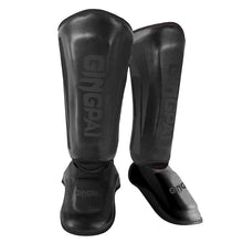Load image into Gallery viewer, Kickboxing Boxing Shin Guard Pads Muay Thai Martial Arts Sanda Wushu Leg Protector Taekwondo Ankle Guards
