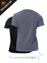 Load image into Gallery viewer, Men&#39;s Quick-Dry Compression T-Shirts - Outdoor Gym, Running, Fitness Sports Shirts